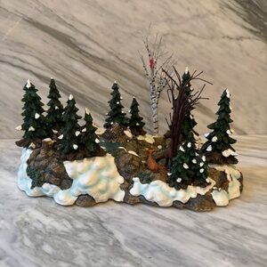 Department 56 Snow Village Mill Creek Pond